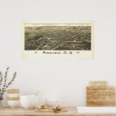 Gouverneur NY 1885 ポスター (キッチン)