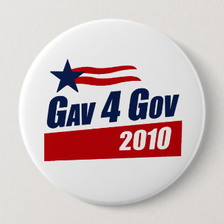 Gov 2010年のためのGav 缶バッジ