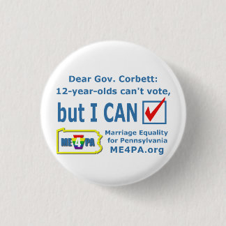 Gov. Corbett Buttons 缶バッジ