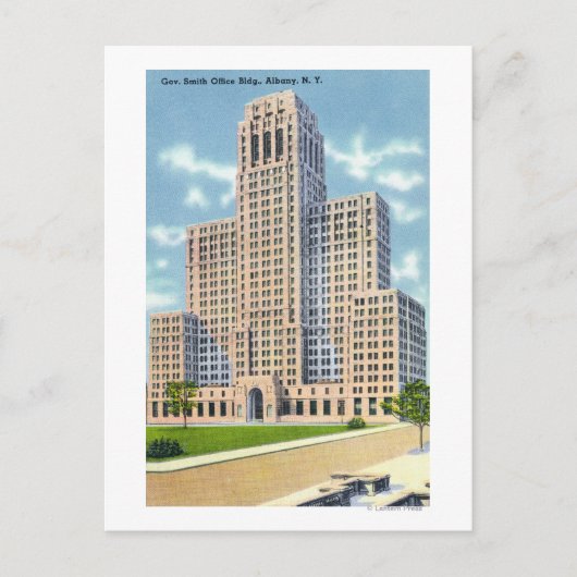 Gov Smith Office建物の外部ビュー ポストカード (正面)