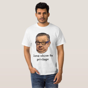 Goveは特権のTシャツを乱用します: スタイル1 Tシャツ