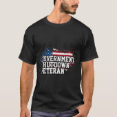 Government Shutdown Veteran Tシャツ (正面)