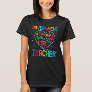 Government Teacher Appreciation Week Back to Schoo Tシャツ