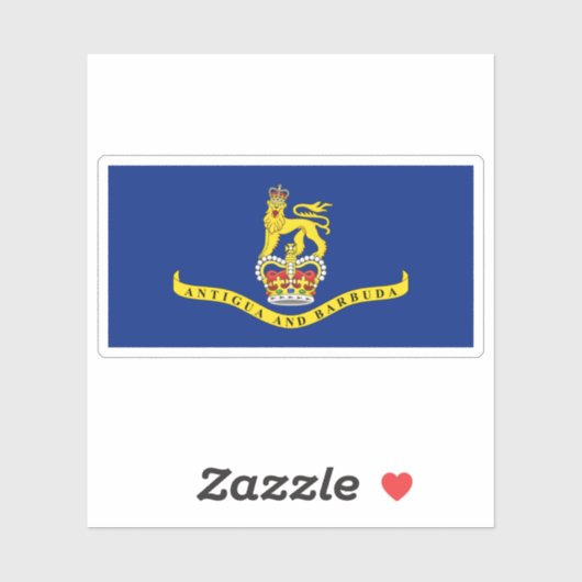 Governor General of Antigua and Barbuda flag シール (シート)
