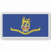 Governor General of Antigua and Barbuda flag シール (正面)