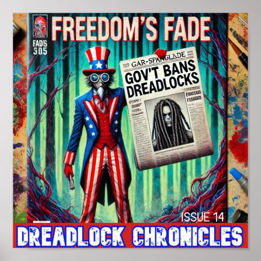 GOV'T BANS DREADLOCK CHRONICLES 14 ポスター (正面)