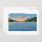 Govt. Free Camp Sites View of Lower Saranac Lake ポストカード (正面/裏面)