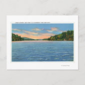 Govt. Free Camp Sites View of Lower Saranac Lake ポストカード (正面)