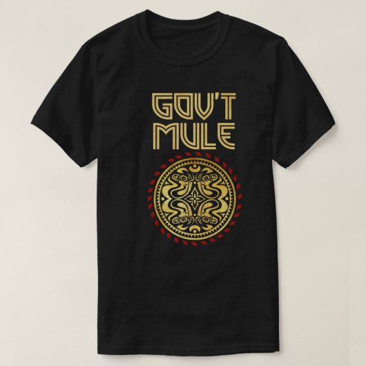 Govt-Muleロックバンド必須Tシャツ Tシャツ (デザイン正面)