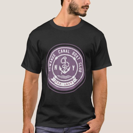 Gowanus C Boat Club Funny Brooklyn New York So Tシャツ (正面)