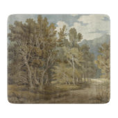 Gowbarrow Park, Ullswater (by John White Abbott) カッティングボード (正面)