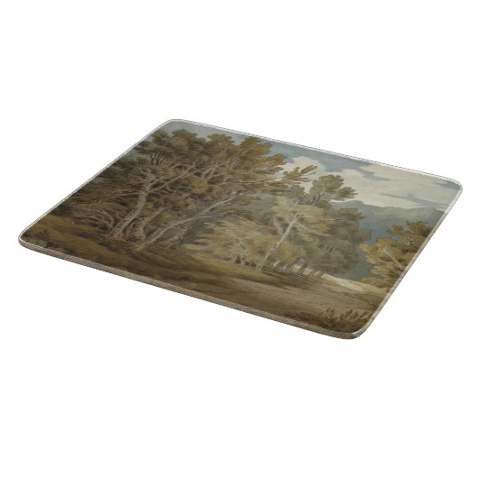 Gowbarrow Park, Ullswater (by John White Abbott) カッティングボード (角)