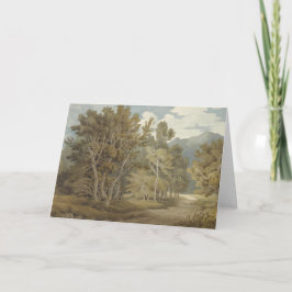 Gowbarrow Park, Ullswater (by John White Abbott) カード