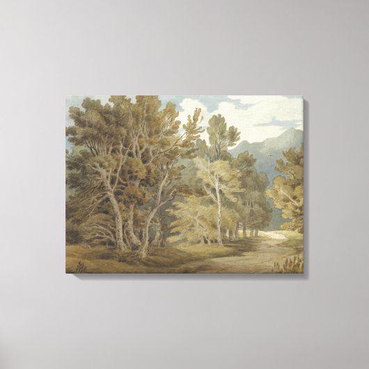 Gowbarrow Park, Ullswater (by John White Abbott) キャンバスプリント (正面)