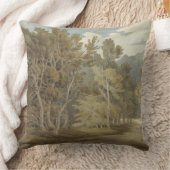 Gowbarrow Park, Ullswater (by John White Abbott) クッション (ブランケット)