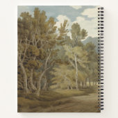 Gowbarrow Park, Ullswater (by John White Abbott) ノートブック (裏面)