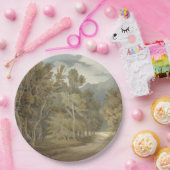 Gowbarrow Park, Ullswater (by John White Abbott) ペーパープレート (パーティー)