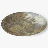 Gowbarrow Park, Ullswater (by John White Abbott) ペーパープレート (アングル)