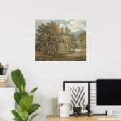 Gowbarrow Park, Ullswater (by John White Abbott) ポスター (ホームオフィス)