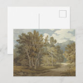 Gowbarrow Park, Ullswater (by John White Abbott) ポストカード (正面/裏面)