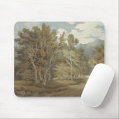 Gowbarrow Park, Ullswater (by John White Abbott) マウスパッド (マウス)