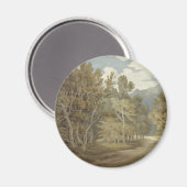 Gowbarrow Park, Ullswater (by John White Abbott) マグネット (正面/裏面)