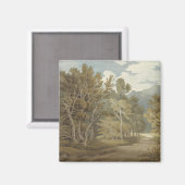 Gowbarrow Park, Ullswater (by John White Abbott) マグネット (正面/裏面)