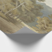 Gowbarrow Park, Ullswater (by John White Abbott) ラッピングペーパー (角)