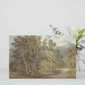 Gowbarrow Park, Ullswater (by John White Abbott) 便箋 (スタンド正面)