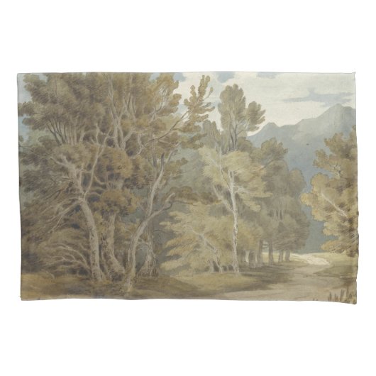 Gowbarrow Park, Ullswater (by John White Abbott) 枕カバー (正面)