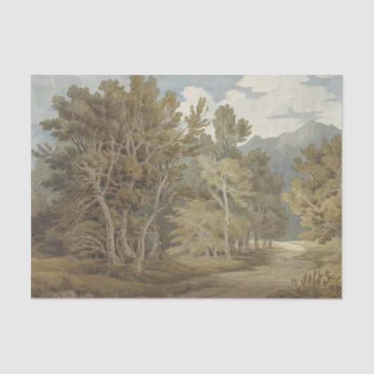 Gowbarrow Park, Ullswater (by John White Abbott) 薄葉紙 (正面)