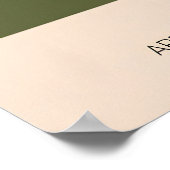 Gower AONB Travel Poster ポスター (角)