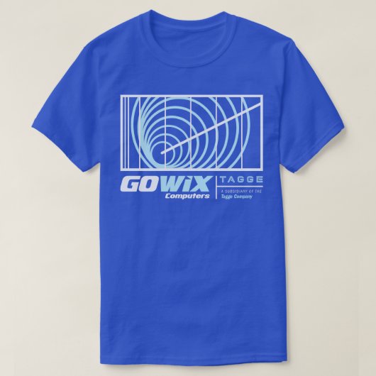 Gowixコンピュータ Tシャツ (デザイン正面)