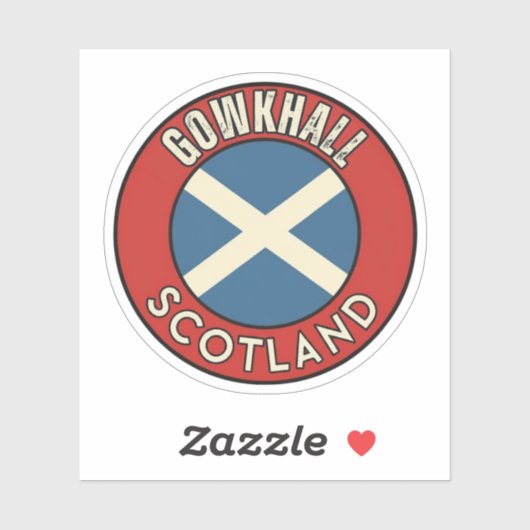 Gowkhall, Scotland シール (シート)