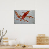 Goyaの飛んでいる使い方 ポスター (キッチン)