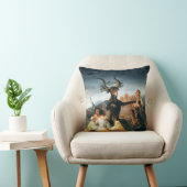 Goyaの魔法使いの安息日の枕 クッション (椅子)