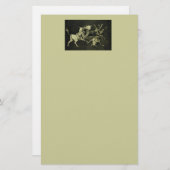 Goyaの"雄牛の愚劣" 便箋 (正面/裏面)