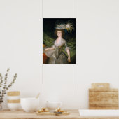 Goya – スペインのパルマ女王マリア・ルイーズ1790 ポスター (キッチン)