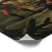 Goya – タバーンでの口論Venta Nueva 1777 ポスター (角)