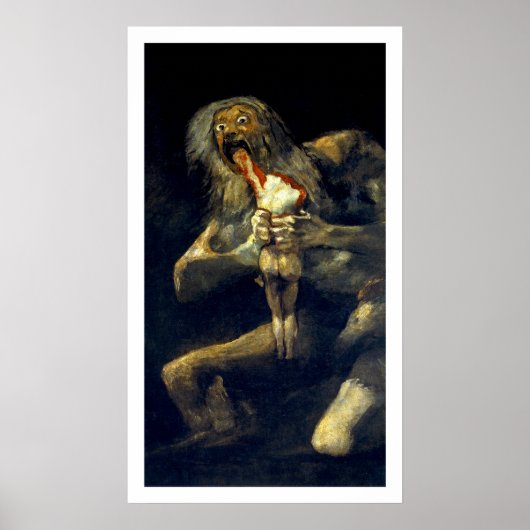 Goya:土星が息子を食い尽くす ポスター (正面)
