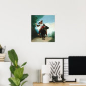 Goya - Boy On Ram ポスター (ホームオフィス)