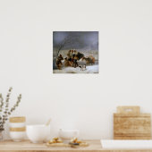 Goya - Mother Or Winter 1786 ポスター (キッチン)