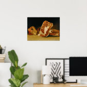 Goya - Still Life With Head Of Ram 1810 ポスター (ホームオフィス)