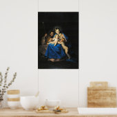 Goya - The Holy Family ポスター (キッチン)