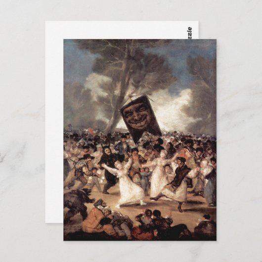 Goya y Lucientes, Francisco de Goya F ポストカード (正面/裏面)