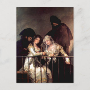Goya y Lucientes, Francisco de , possiのイミテーター ポストカード
