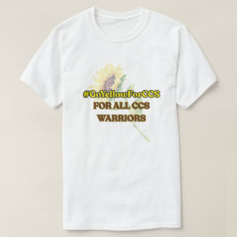 #GoYellowForCCS – すべてのCCS Warriors Tシャツ
