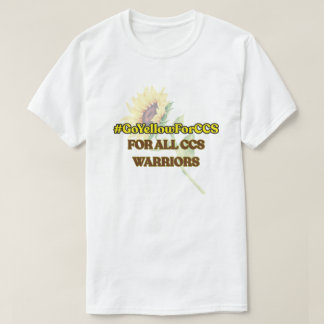 #GoYellowForCCS – すべてのCCS Warriors Tシャツ