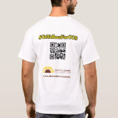#GoYellowForCCS – グランドパTシャツ Tシャツ (裏面)