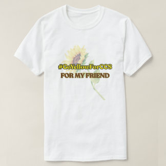 #GoYellowForCCS – 友だちTシャツ Tシャツ
